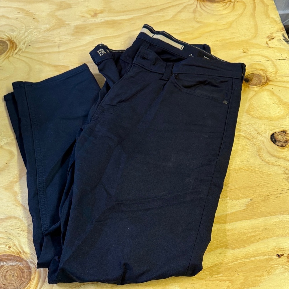 Banana Republic Travel Jean Slim Fit Men's Navy Pants 32x30